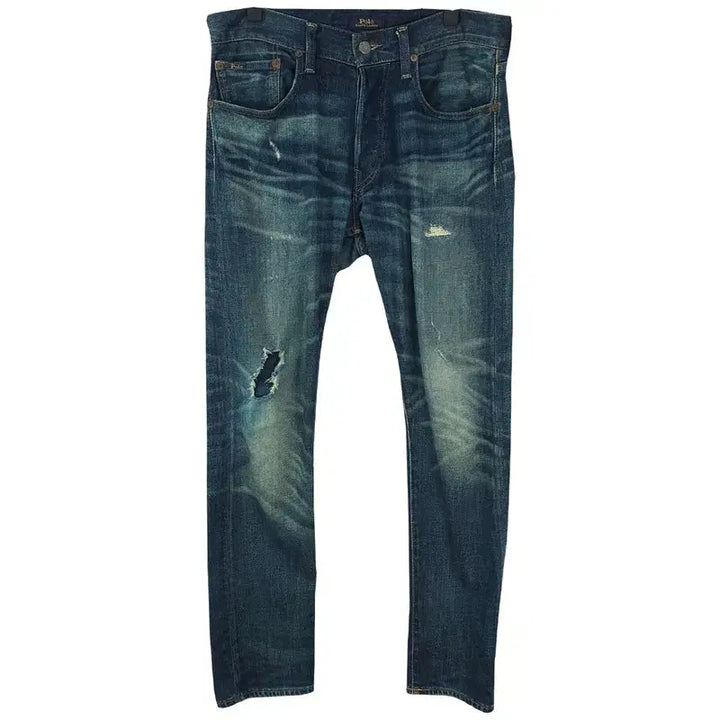 [SOLD OUT] 폴로 랄프로렌 빈티지 워시드 슬림핏 데님 팬츠 청바지 M21274