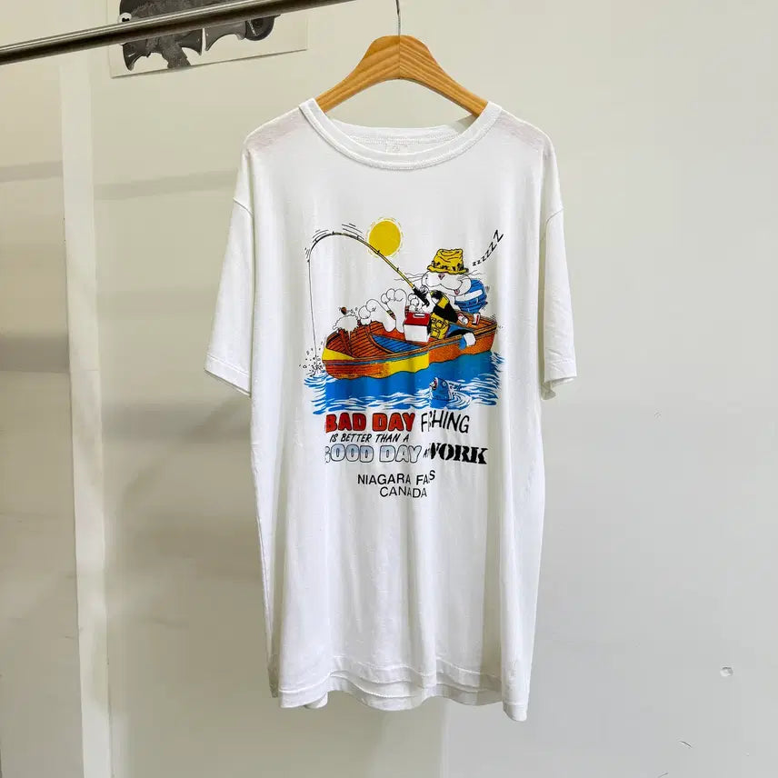 [SOLD OUT] VINTAGE 싱글 스티치 프린팅 반팔 티셔츠
