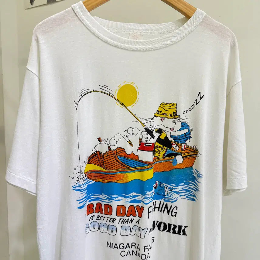 [SOLD OUT] VINTAGE 싱글 스티치 프린팅 반팔 티셔츠