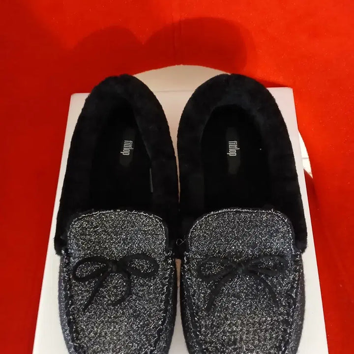 [SOLD OUT] 핏플랍 컴포트 퍼 플랫 240