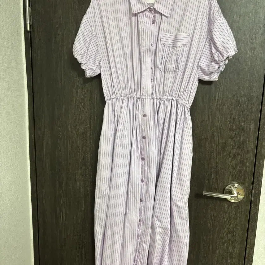 [SOLD OUT] 르니나 보라색 롱원피스 퍼플 s 여름 반팔