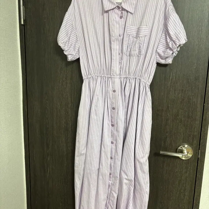 [SOLD OUT] 르니나 보라색 롱원피스 퍼플 s 여름 반팔