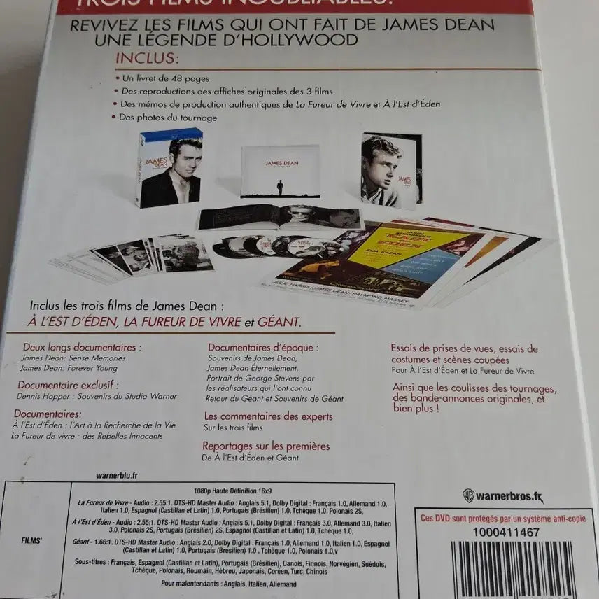 [BUNJANG] James Dean Blu-ray Edition Limited / 제임스 딘 블루레이 에디션 리미티드