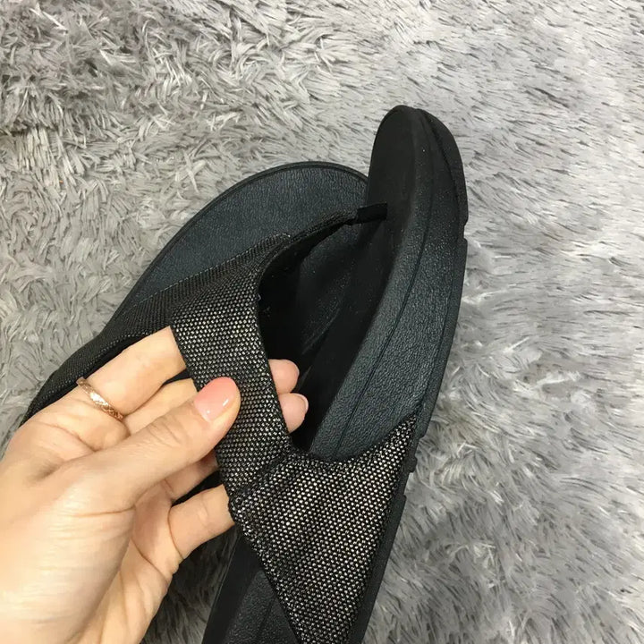 [SOLD OUT] (신품급컨디션) 핏플랍 여성 쪼리 샌들250