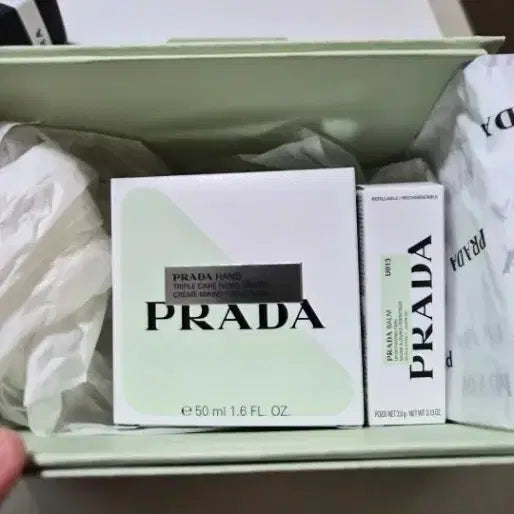 [SOLD OUT] 프라다 핸드크림&amp;림밤세트