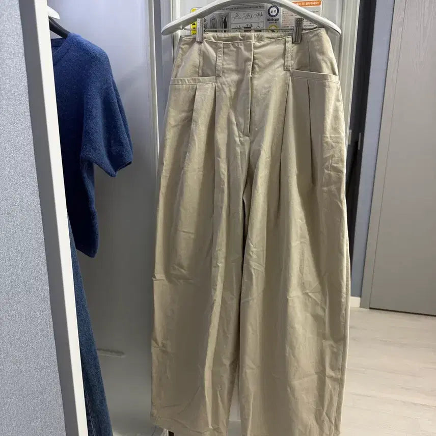 [SOLD OUT] 브라운야드 와이드팬츠 베이지 (1 s사이즈)