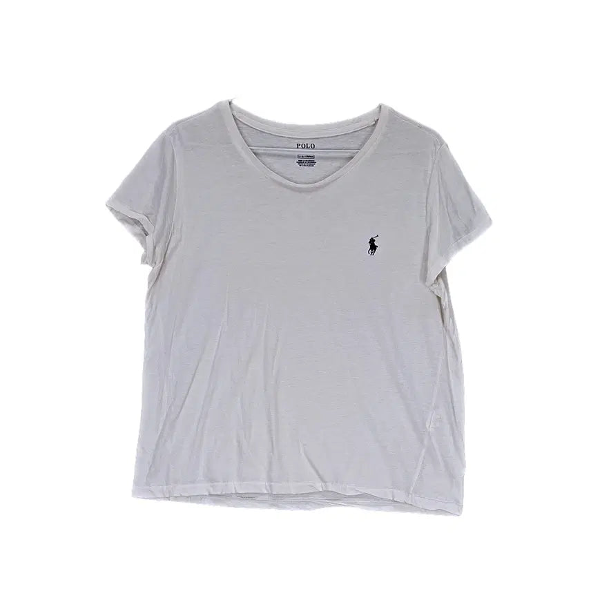 [SOLD OUT] 폴로랄프로렌 여성 클래식한 반팔티 100 아이보리 08341