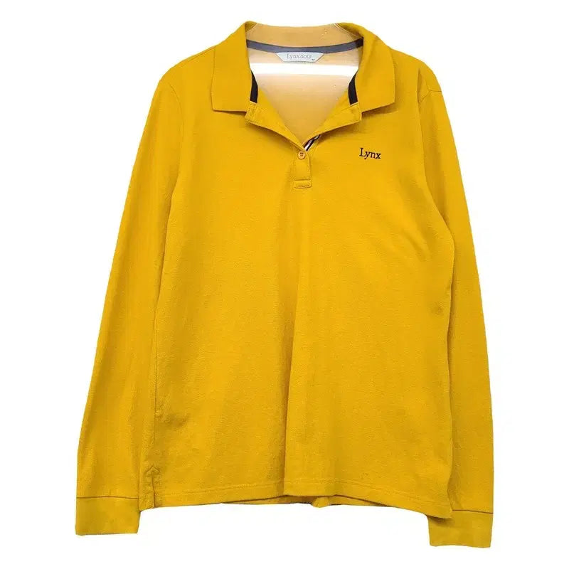 [SOLD OUT] 링스 옐로우 골프 긴팔 카라티 100