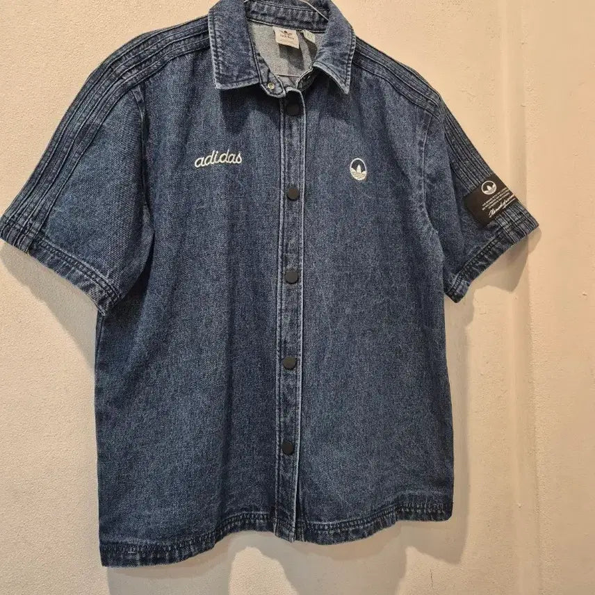 [SOLD OUT] 아디다스 데님 반팔 셔츠 가47
