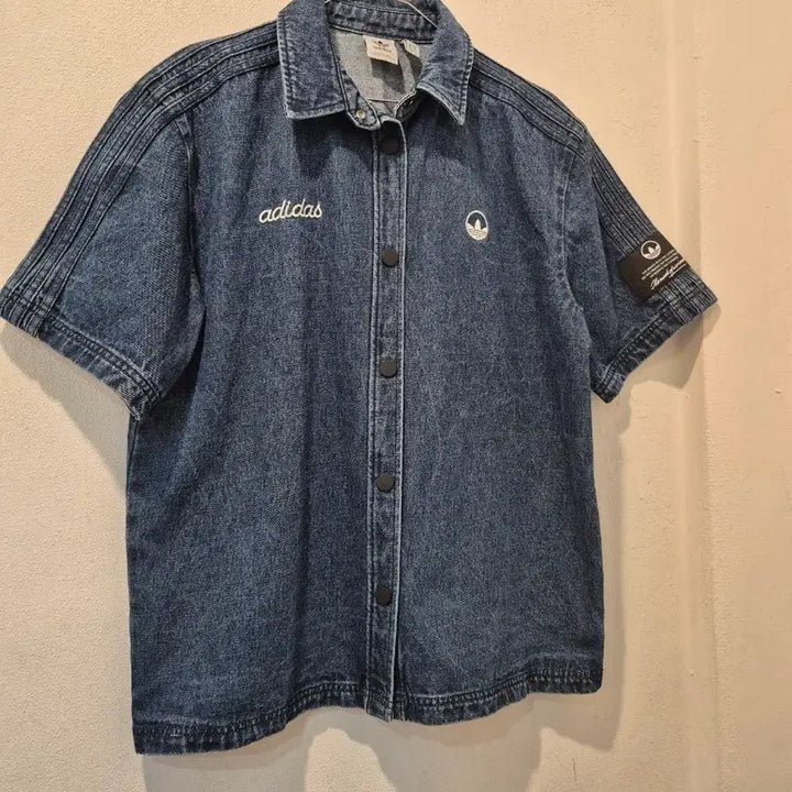 [SOLD OUT] 아디다스 데님 반팔 셔츠 가47