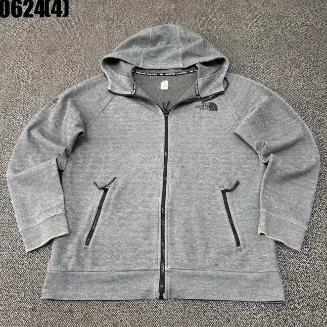 [SOLD OUT] 노스페이스 후드 집업 그레이 XL 0624