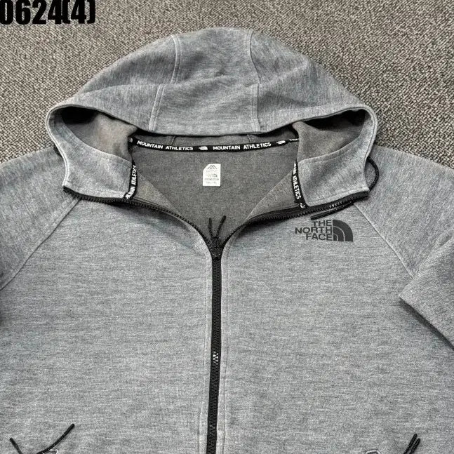 [SOLD OUT] 노스페이스 후드 집업 그레이 XL 0624