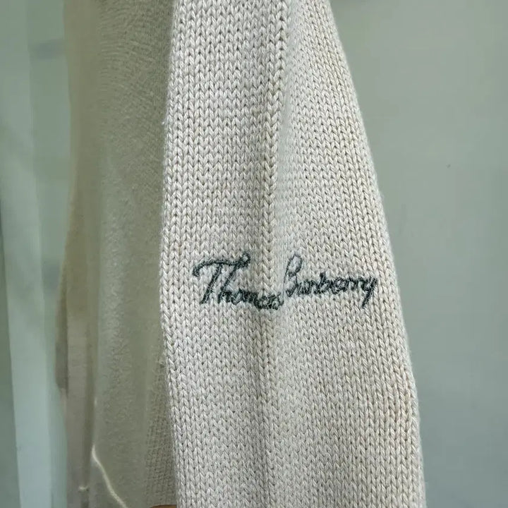 [SOLD OUT] 빈티지 THOMAS BURBERRY 코튼 니트 후드