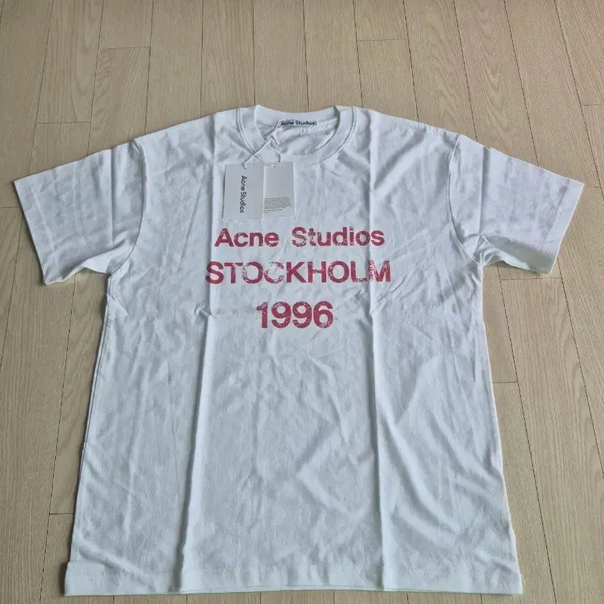 [SOLD OUT] 아크네 스튜디오 스톡홀름 1996 화이트 반팔티