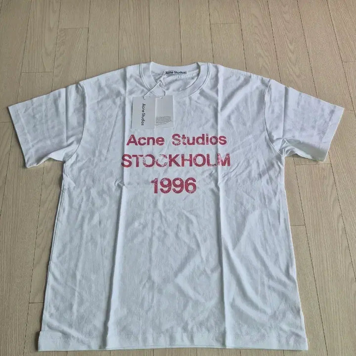 [SOLD OUT] 아크네 스튜디오 스톡홀름 1996 화이트 반팔티