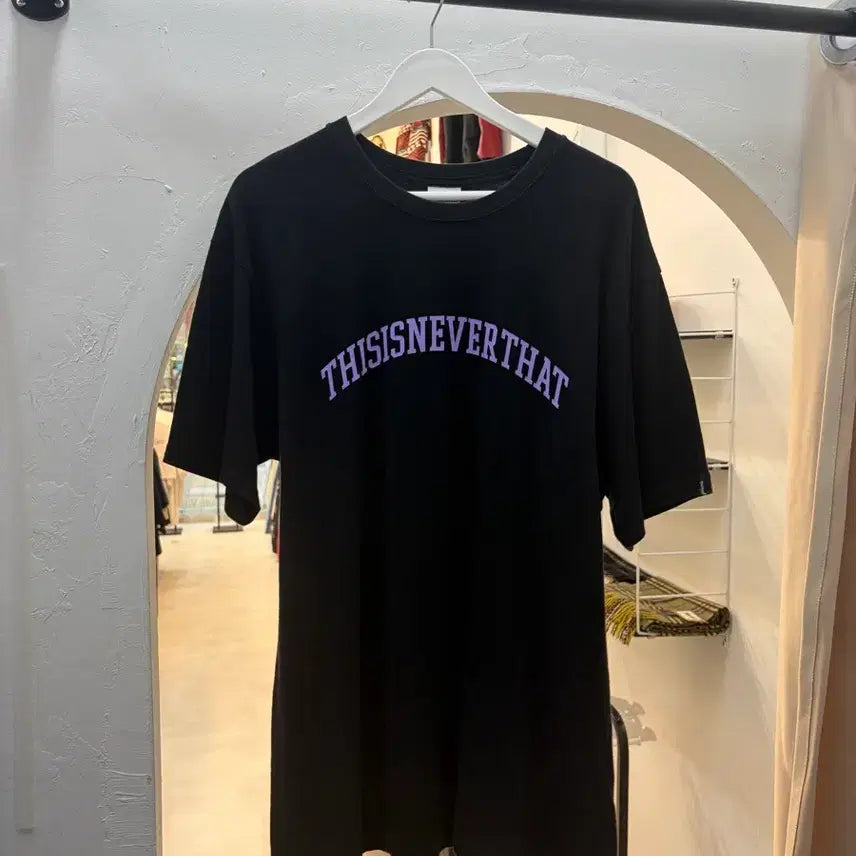 [SOLD OUT] 디스이즈네버댓 반팔티 블랙