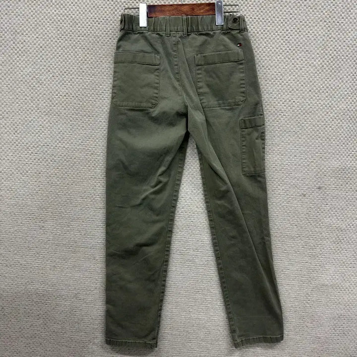 [SOLD OUT] 타미힐피거 뒷밴딩 코튼팬츠 면바지 164 D06506