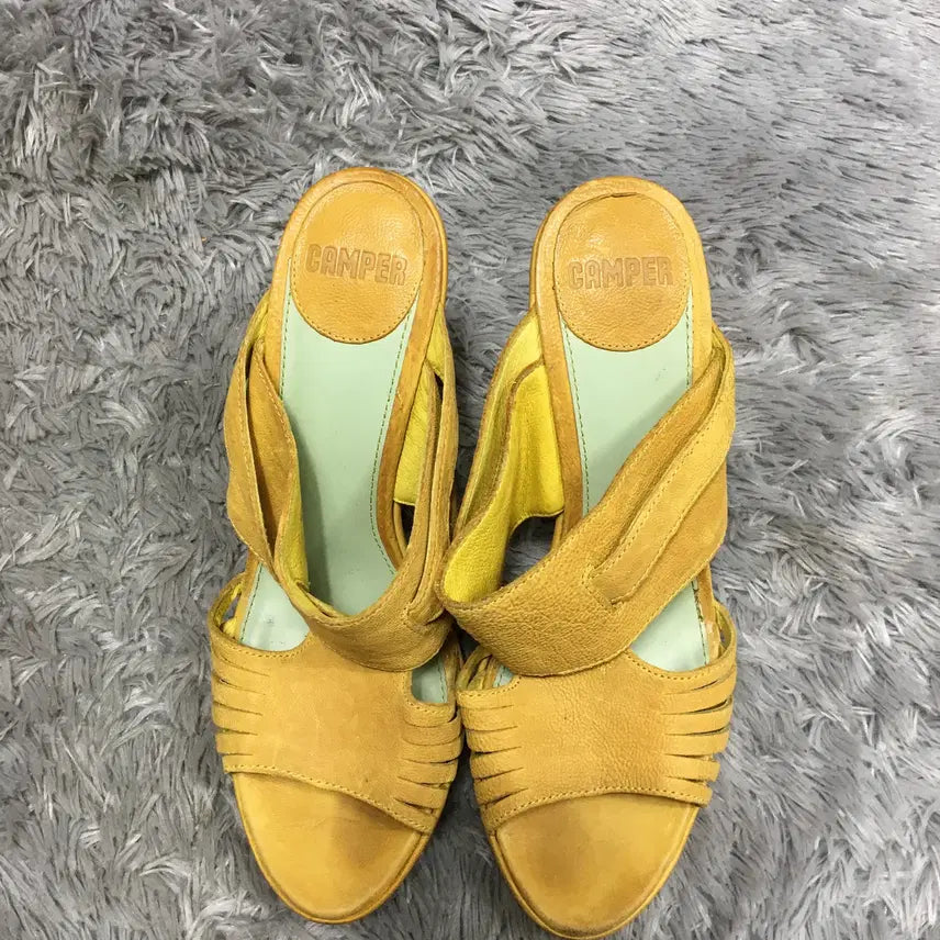 [BUNJANG] Camper High Heel Sandals Size 37 / 캠퍼 샌들 하이힐37