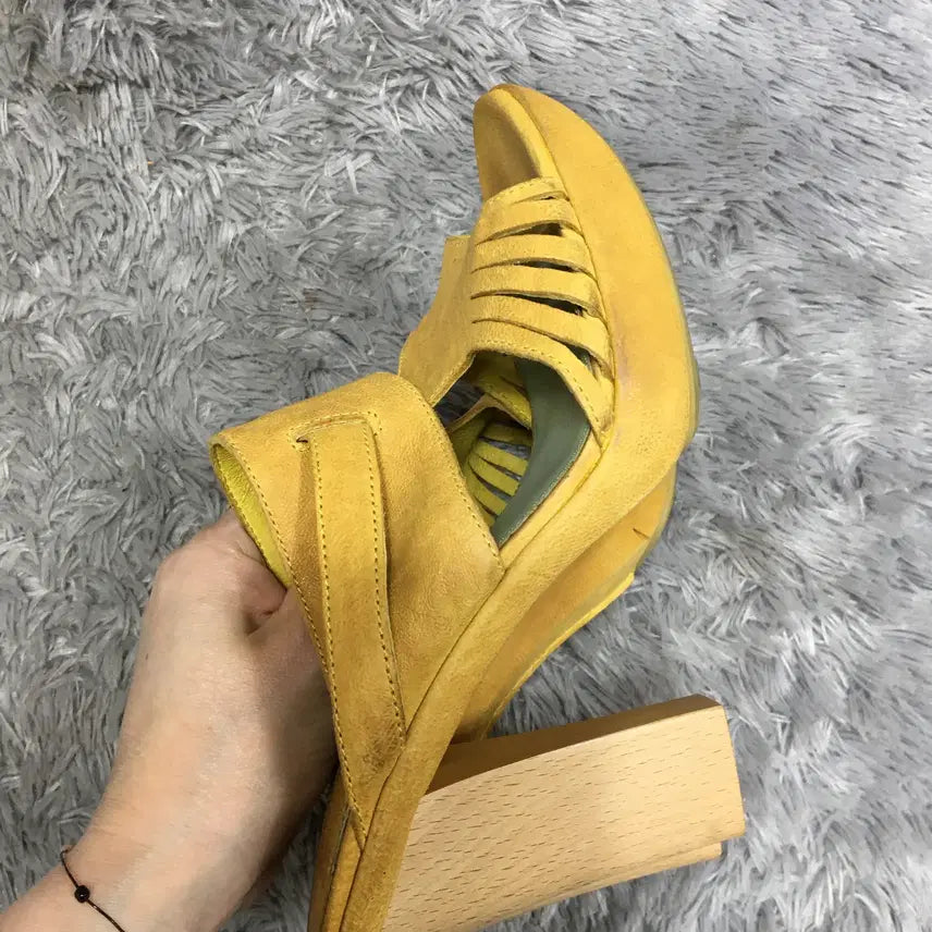 [BUNJANG] Camper High Heel Sandals Size 37 / 캠퍼 샌들 하이힐37