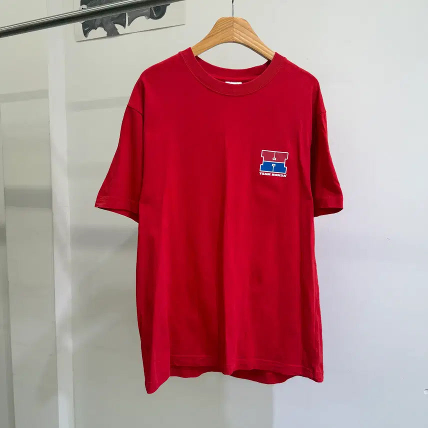 [BUNJANG] GU x Honda Short Sleeve T-Shirt / GU X HONDA 반팔 티셔츠