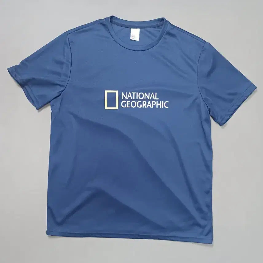 [BUNJANG] National Geographic Cool Functionality Short Sleeve T-Shirt Navy XL / [XL] 내셔널 지오그래픽 쿨 기능성 반팔 티셔츠 네이비