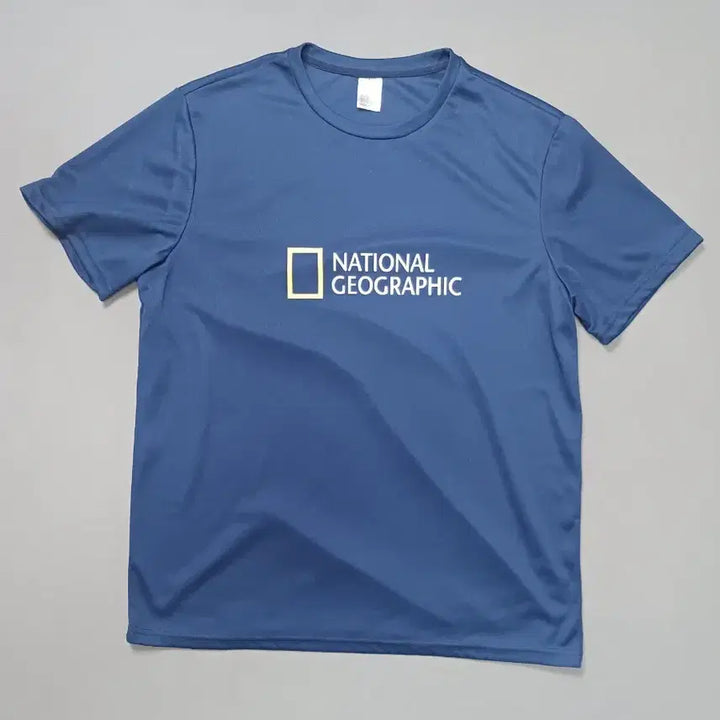 [BUNJANG] National Geographic Cool Functionality Short Sleeve T-Shirt Navy XL / [XL] 내셔널 지오그래픽 쿨 기능성 반팔 티셔츠 네이비