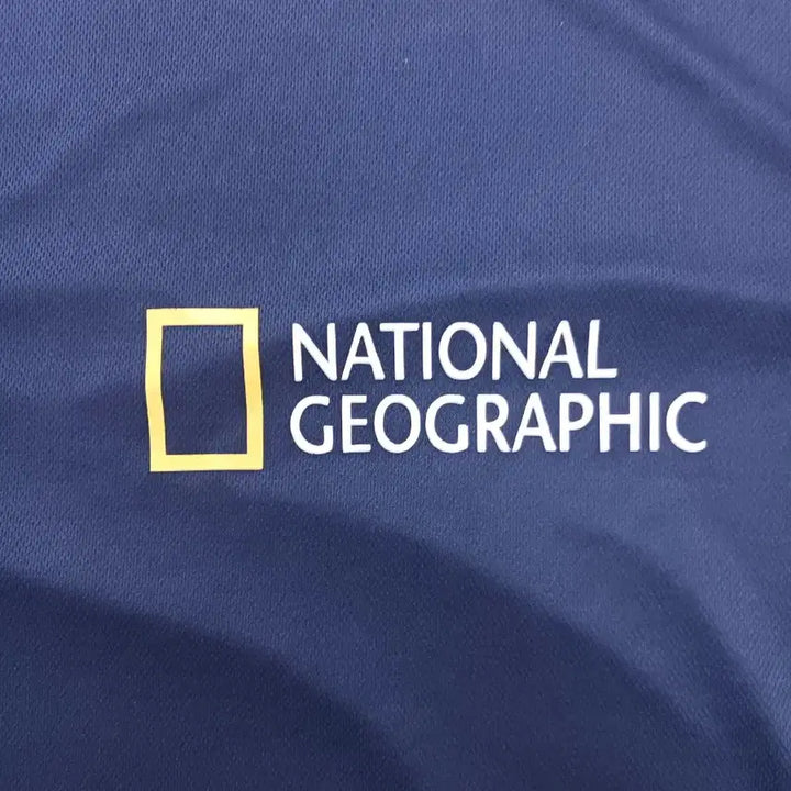 [BUNJANG] National Geographic Cool Functionality Short Sleeve T-Shirt Navy XL / [XL] 내셔널 지오그래픽 쿨 기능성 반팔 티셔츠 네이비