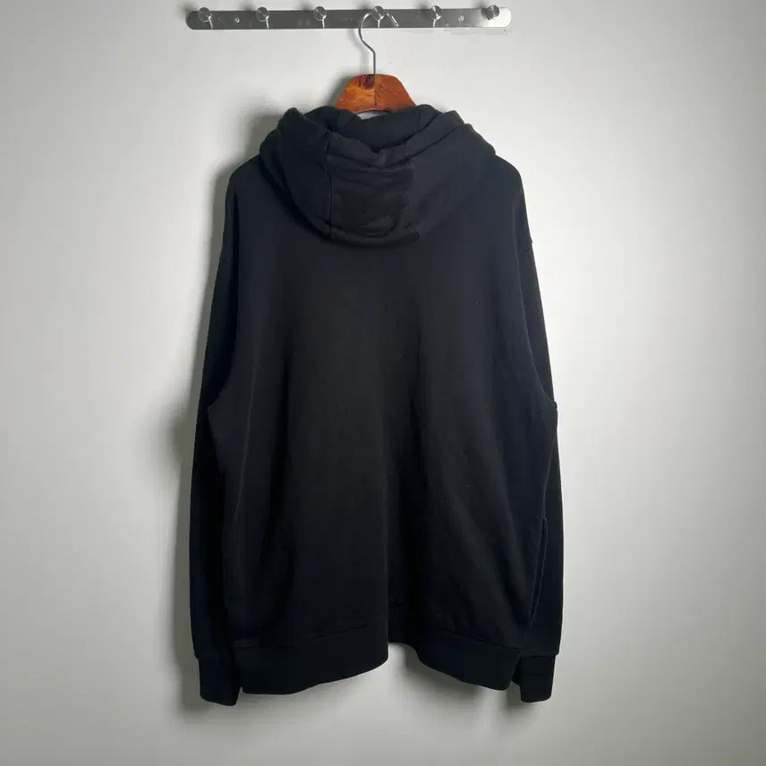 [BUNJANG] COS Basic Black Hoodie Zip-Up L / COS 코스 무지 베이직 블랙 후드 집업 L