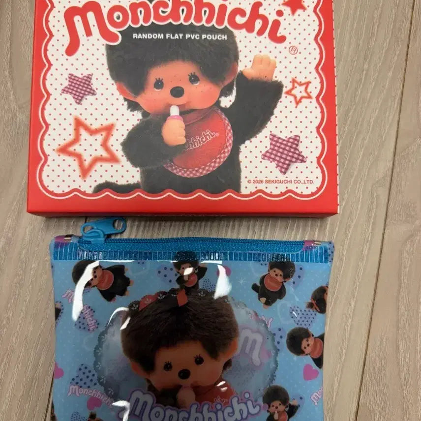 [BUNJANG] Monchhichi PVC Pouch / 몬치치 PVC 파우치 교환 및 판매