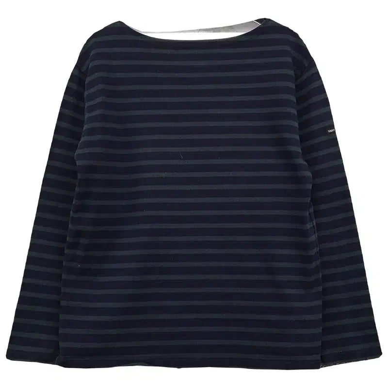 [BUNJANG] Saint James Navy Striped Long Sleeve T-Shirt / 세인트제임스 스트라이프 네이비 긴팔티 F 2HME