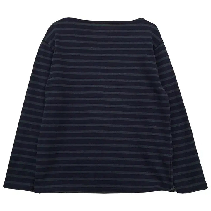[BUNJANG] Saint James Navy Striped Long Sleeve T-Shirt / 세인트제임스 스트라이프 네이비 긴팔티 F 2HME