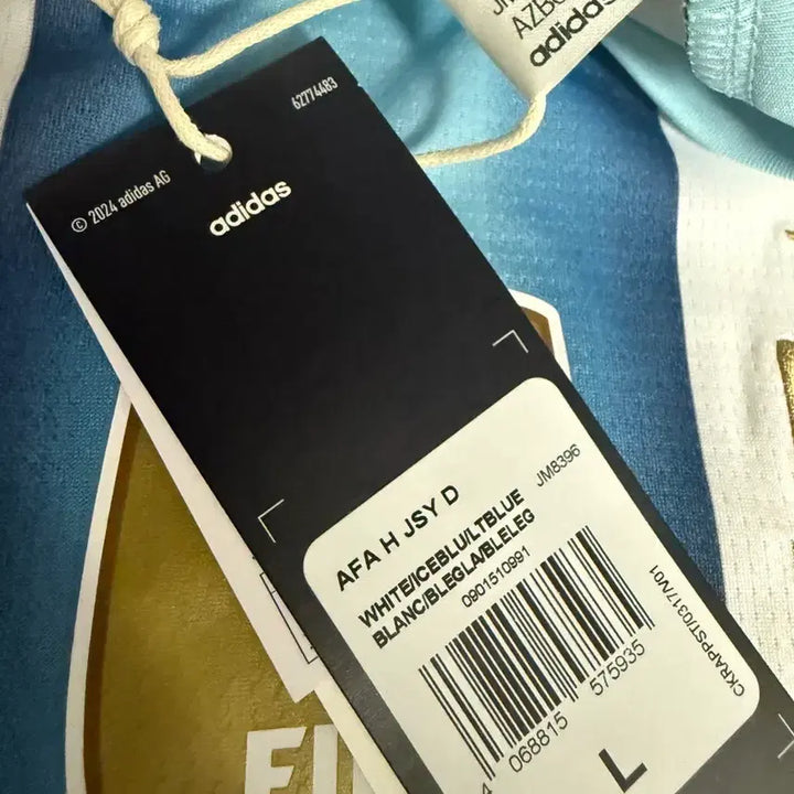[BUNJANG] Argentina Home Messi Jersey (Size L) / [국내L] 26/28 아르헨티나 홈 메시 유니폼