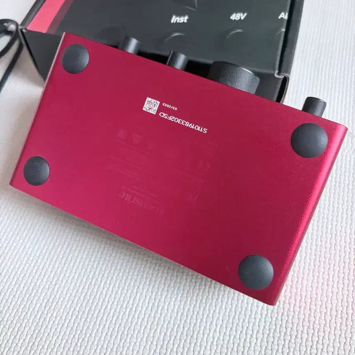 [BUNJANG] Focusrite Scarlett Solo 4th Gen Audio Interface / 풀박스! 비닐안뜨는 거의 새거) 스칼렛 솔로 4세대 오디오 인터페이스