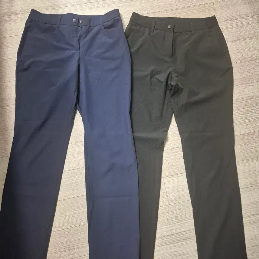 [BUNJANG] PGA Golf Summer Trousers (Navy/Black, Size 27) - Set of 2 / pga 여름바지 2장모두 네이비/블랙(27)