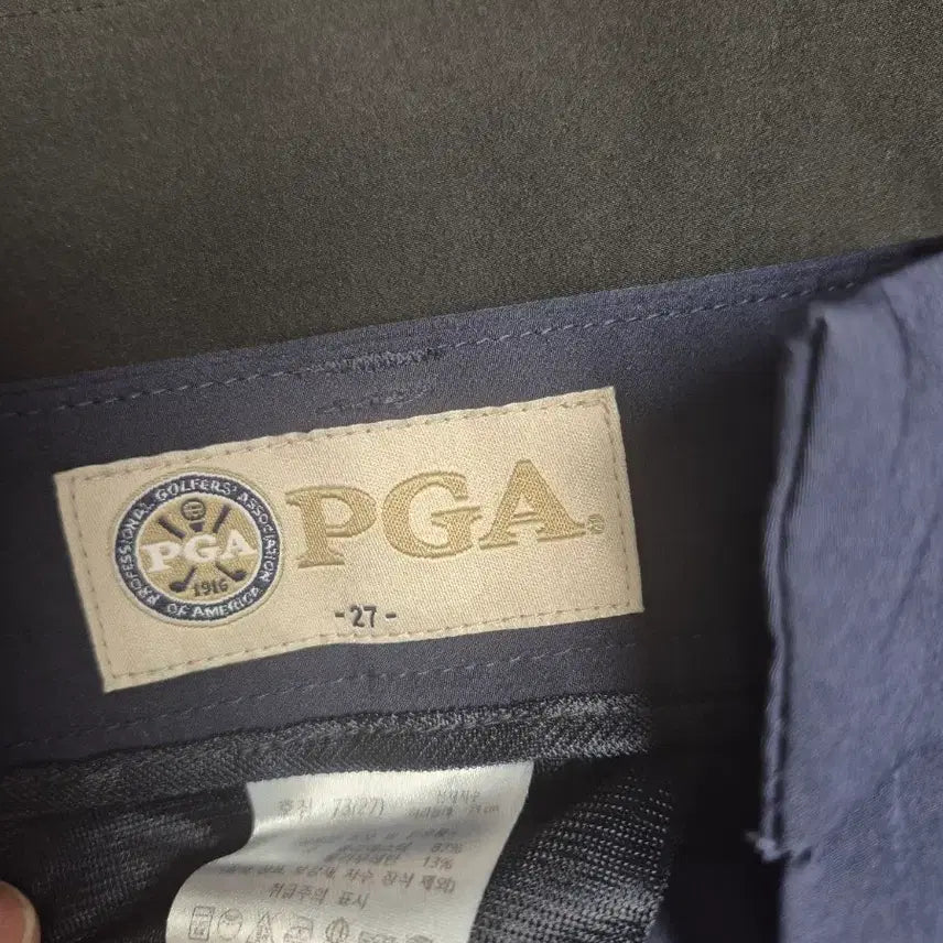 [BUNJANG] PGA Golf Summer Trousers (Navy/Black, Size 27) - Set of 2 / pga 여름바지 2장모두 네이비/블랙(27)