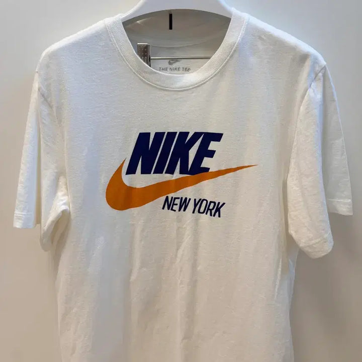[BUNJANG] Nike New York Printing Short Sleeve T-Shirt White Size S / 나이키 반팔티 뉴욕 프린팅 화이트 S
