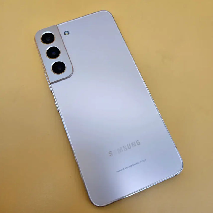 [BUNJANG] Samsung Galaxy S22 256GB Pink Unlocked Phone (Refurbished Grade) / [리퍼급]갤럭시S22 최상급컨디션 256G 핑크 공기계 중고폰