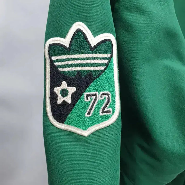 [BUNJANG] Adidas Varsity Anti-University Jacket Green XS / 아디다스 바시티 안티 유니버시티 자켓 그린 xs