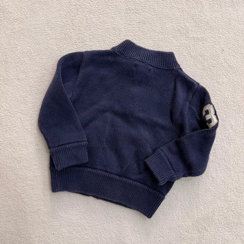 [BUNJANG] Ralph Lauren Kids Knit Zip-Up Sweater / 24M 랄프로렌 키즈 니트 집업 0616T2