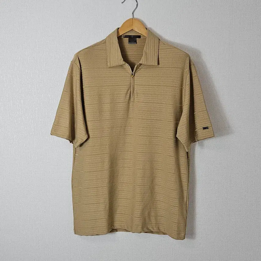 [BUNJANG] Nike Golf Tiger Woods Collection Polo Half-Zip Short Sleeve Shirt - Size M / 나이키 골프 폴로 반팔 카라티 집업 타이거우즈 컬렉션 M 거의새상품