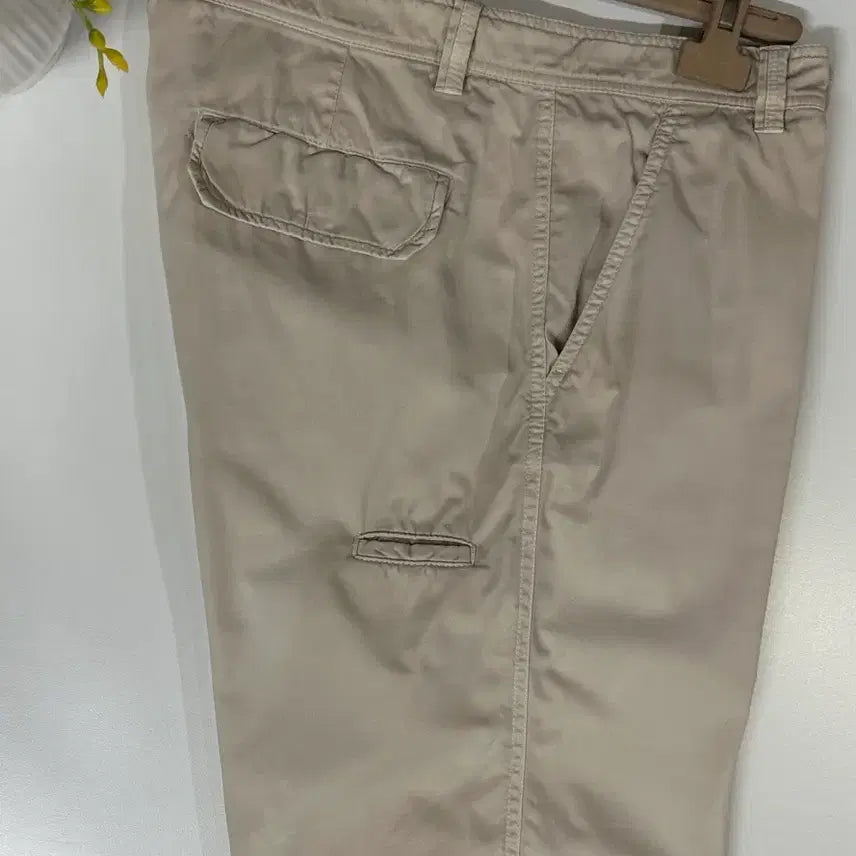 [BUNJANG] Brunello Cucinelli Beige Cotton Shorts 52 / 브루넬로 쿠치넬리 베이지 코튼 팬츠 반바지 쇼츠 52