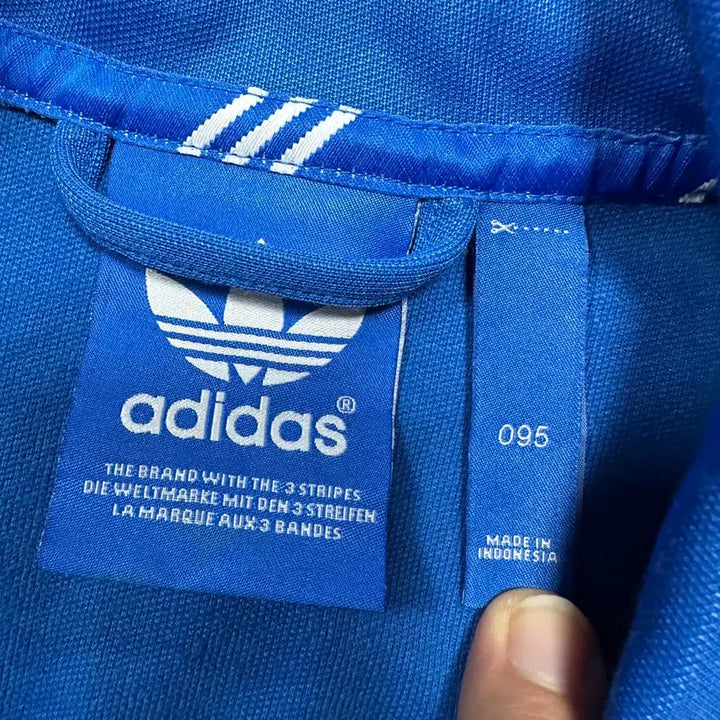 [BUNJANG] Adidas Europa Blue Track Top Jersey / (바배) 아디다스 유로파 블루 트랙탑 져지
