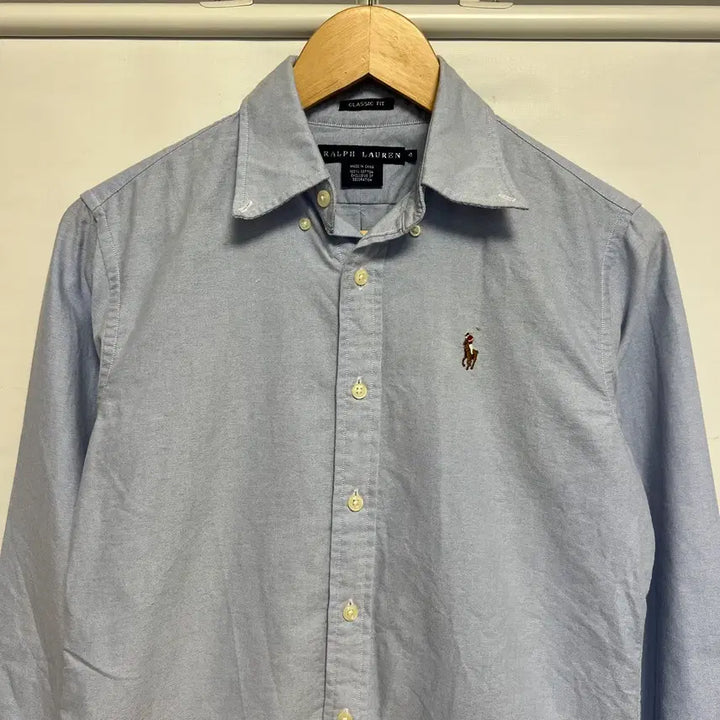 [BUNJANG] Polo Ralph Lauren Classic Fit Multi-Pony Light Blue Shirt / [정품/55~66] 폴로 랄프로렌 클래식핏 멀티포니 하늘색 셔츠