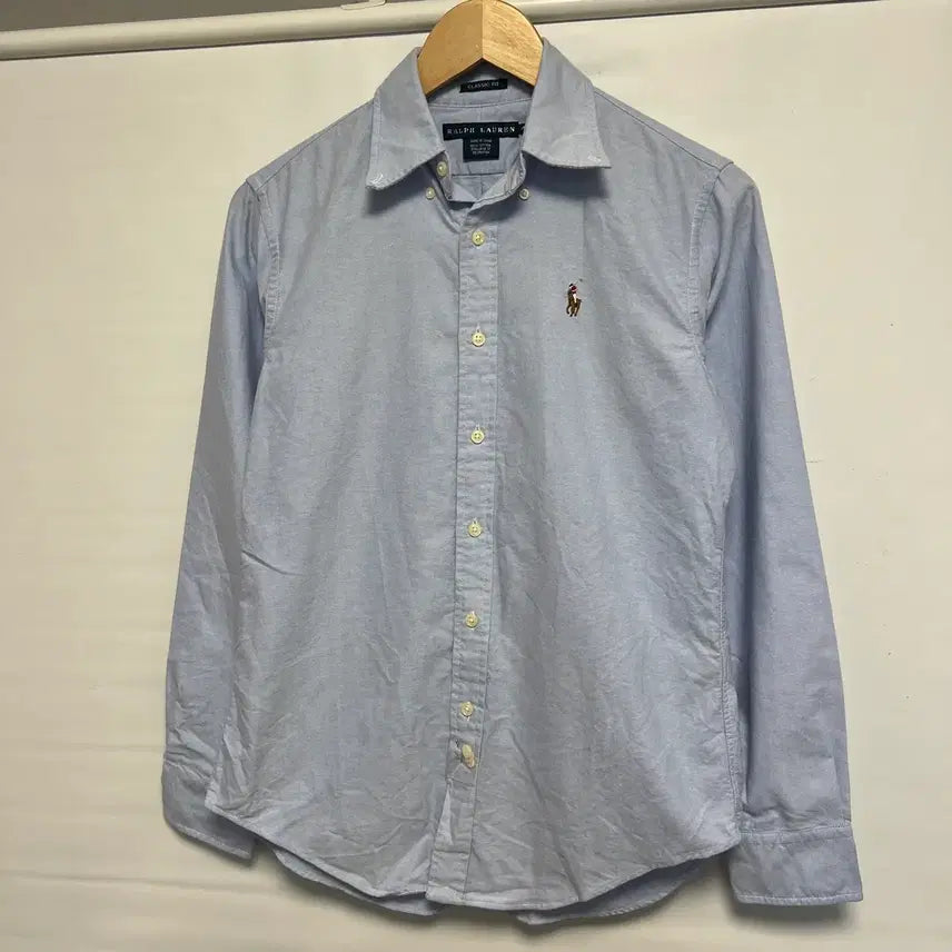 [BUNJANG] Polo Ralph Lauren Classic Fit Multi-Pony Light Blue Shirt / [정품/55~66] 폴로 랄프로렌 클래식핏 멀티포니 하늘색 셔츠