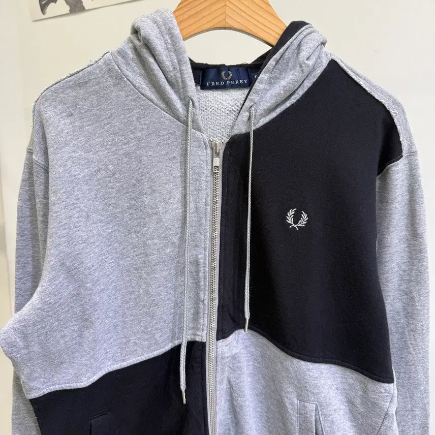 [BUNJANG] Fred Perry Cotton Zip-Up Hoodie / FRED PERRY 후드 집업