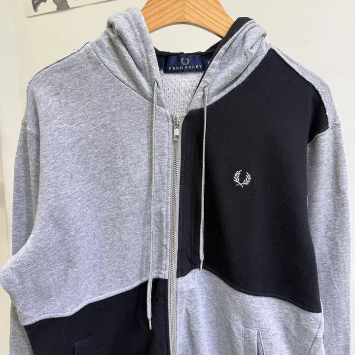 [BUNJANG] Fred Perry Cotton Zip-Up Hoodie / FRED PERRY 후드 집업