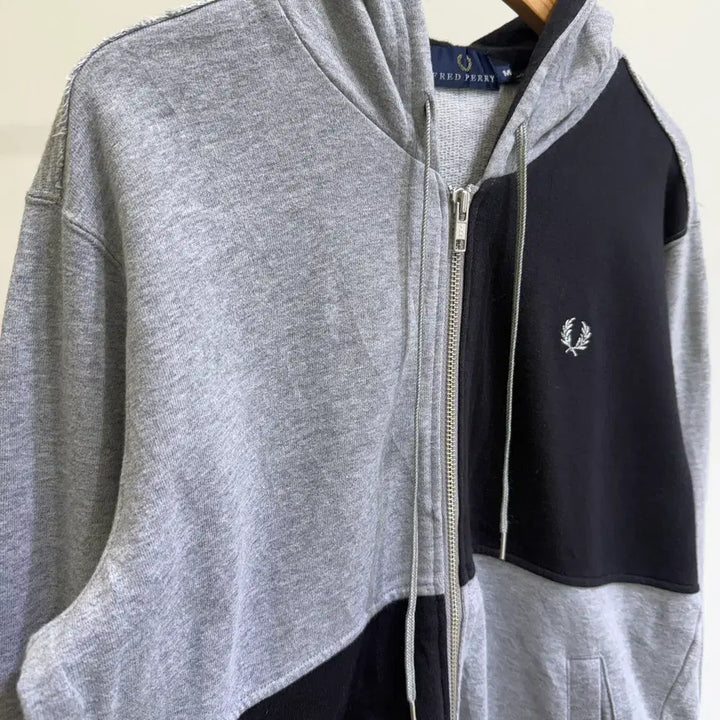 [BUNJANG] Fred Perry Cotton Zip-Up Hoodie / FRED PERRY 후드 집업