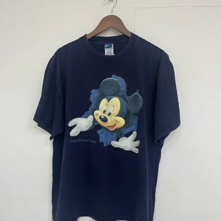 [BUNJANG] Vintage Disney Mickey Mouse T-Shirt / 빈티지 미키마우스 디즈니 티셔츠