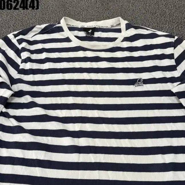 [BUNJANG] Kangol Striped Long Sleeve T-Shirt XL / 캉골 단가라 스트라이프 긴팔 티셔츠 XL 0624