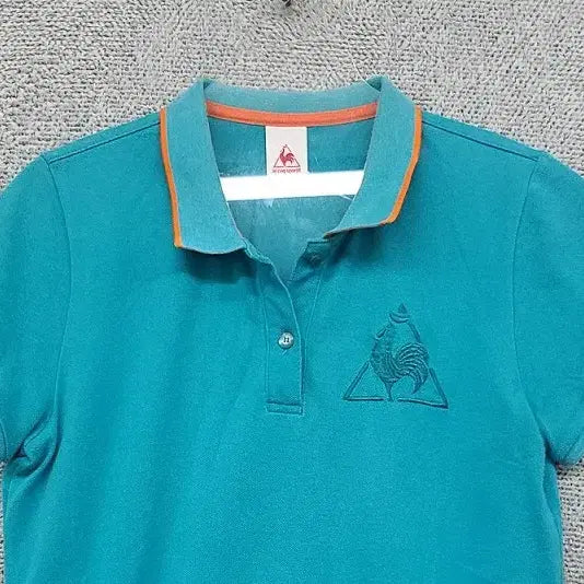 [BUNJANG] Le Coq Sportif Mint Polo T-shirt M / 르꼬끄 스포츠 민트 카라티 90(M)